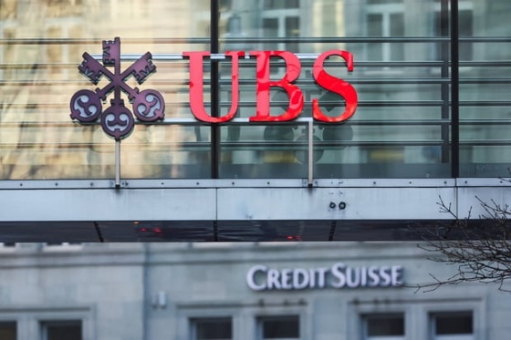 UBS의 크레디트스위스 인수에 두 은행 주가 폭락