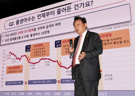 주형환 저출산委 부위원장 "육아휴직 지원금 대폭 늘릴 것"