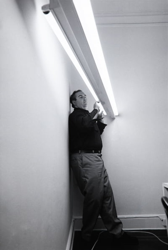 형광등으로 미술사를 뒤집은 뉴요커, 댄 플래빈 '빛에 대한 헌사'