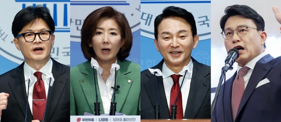 한동훈 37.9%·나경원 13.5%·원희룡 9.4%·윤상현 8.5%